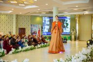 A show of women's clothing from leading national designers took place at the Ashgabat Fashion House