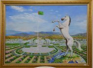 The Academy of Arts of Turkmenistan hosts an exhibition dedicated to the Day of the Turkmen Horse