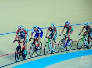 Photo report: French cyclist Frédéric Magné visited the Ashgabat Velodrome