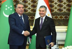 Gurbanguly Berdimuhamedov congratulated Emomali Rahmon on his birthday