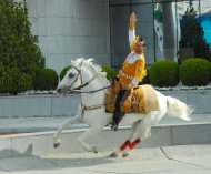 Solemn events in honor of the National holiday of the Turkmen horse were held in Ashgabat