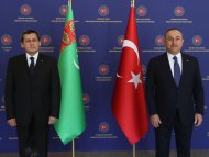 Photos: Meeting of the Foreign Ministers of Azerbaijan, Turkmenistan and Turkey in Ankara