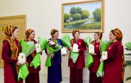  Photoreport: A celebration was held in Turkmenistan in honor of mothers of large families, owners of the title “Ene Myahri”