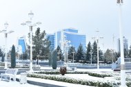 Fotoreportaž: Aşgabat ak gara bürendi