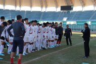 Photo report: DPR Korea national football team held a training session before the match with the Turkmenistan