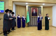 Photoreport from the ceremonial presentation of passports to new citizens of Turkmenistan