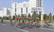 Photoreport: Mass bike ride dedicated to World Health Day took place in Ashgabat