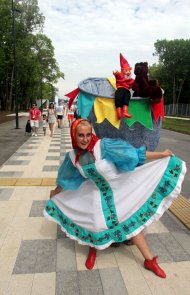 Эксклюзивный фоторепортаж Туркменпортала: Самара празднует ЧМ-2018 по футболу