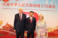 Photo report: Gala reception in honor of the 70th anniversary of the founding of the PRC in Ashgabat