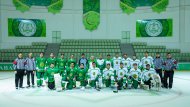 Hockey training of the national team of Turkmenistan