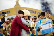 Photo report: Sardar Azmoun in the Turkmen national costume