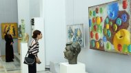 Personal exhibition of works by artists Yarmammedovs in Ashgabat