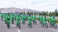 Photo story: President of Turkmenistan donates latest modifications bikes to orphans