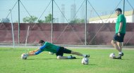 Photoreport: BAE-de Türkmenistanyň futbol toparynyň türgenleşik lagerleri