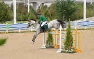 Show jumping competitions held in Ashgabat