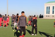 Photo report: DPR Korea football team training in Ashgabat