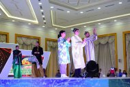 A display of national clothes was held in Turkmenabad