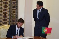 Photo report: Turkmenistan signed a Memorandum of cooperation with Portuguese Class Tennis Academy