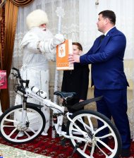 Photoreport: The President of Turkmenistan fulfilled the New Year's dream of an 11-year-old boy