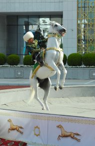 Solemn events in honor of the National holiday of the Turkmen horse were held in Ashgabat