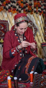 The creative competition “Turkmen art of embroidery - national heritage” has ended in Turkmenistan