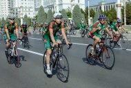 Ashgabat hosts mass bike ride timed to coincide with World Bicycle Day