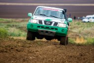 The national team of Turkmenistan at the rally-raid Silk Way in Russia