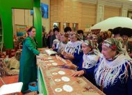 Exhibition of the shopping complex dedicated to the Day of the Turkmen Carpet in Ashgabat