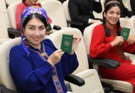 1530 people solemnly received the passport of a citizen of Turkmenistan