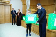 Photo report: Turkmenistan national football team (U-12) rewarded with valuable gifts in Ashgabat 