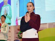 Photo report: Fashion show of sportswear in Ashgabat