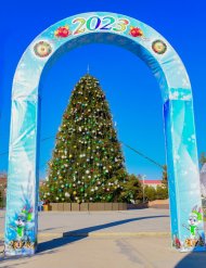 Ashgabat is ready to celebrate the New Year