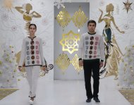 Photoreport: New Year's show of the Winter clothing collection was held in Ashgabat