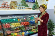 Exhibition of the shopping complex dedicated to the Day of the Turkmen Carpet in Ashgabat