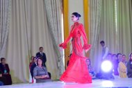 A display of national clothes was held in Turkmenabad