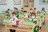 A celebration was held in Balkanabat in honor of the opening of secondary school No. 25