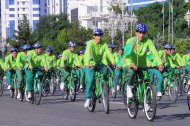 Photo report: A massive bike ride in honor of World Bicycle Day took place in Ashgabat