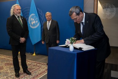 Deputy Prime Minister, Foreign Minister of Turkmenistan and UN Secretary General held a meeting in New York