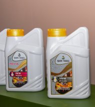 Line of Şir Ýag lubricants from ES Asuda akym