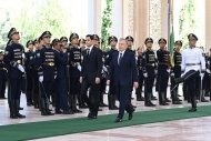 Photoreport: the state visit of the President of Turkmenistan to Uzbekistan has begun (photo from the site: president.uz)