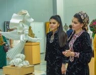 Personal exhibition of works by artists Yarmammedovs in Ashgabat