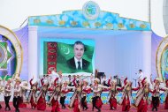 Photoreport from the celebrations organized at the international Akhal-Teke equestrian sports complex on the occasion of the national day of the Turkmen horse