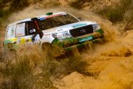 The national team of Turkmenistan at the rally-raid Silk Way in Russia