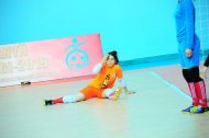 Photo report: Teams from Ashgabat and Ahal played in the final of the Futsal Cup of Turkmenistan among women's teams