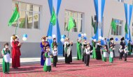 Photoreport from the opening of secondary school № 38 in Lebap velayat