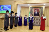 Photoreport from the ceremonial presentation of passports to new citizens of Turkmenistan