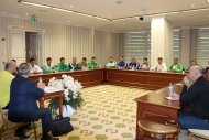 Photo report: An international weightlifting seminar started in Ashgabat