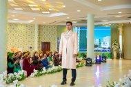 A show of women's clothing from leading national designers took place at the Ashgabat Fashion House