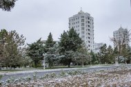 Winter continues in Ashgabat