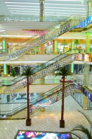 Photos: Interior of the Ashgabat Shopping and Entertainment Center